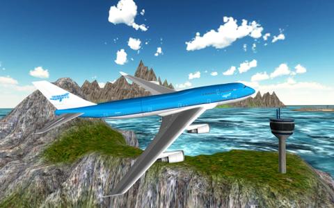 Flight Simulator: Fly Plane 3D - عکس بازی موبایلی اندروید