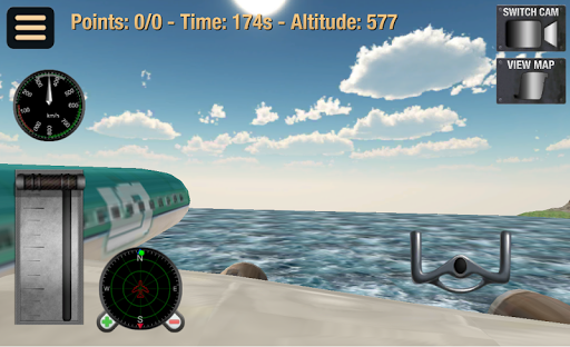 Flight Simulator: Fly Plane 3D - Gameplay image of android game