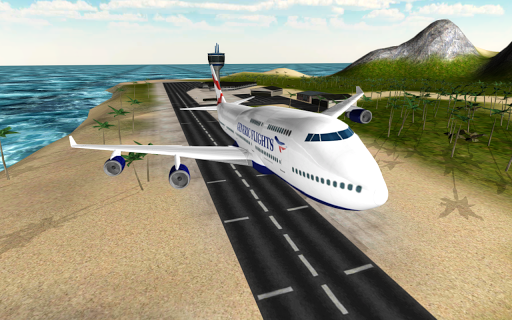 Flight Simulator: Fly Plane 3D - Gameplay image of android game