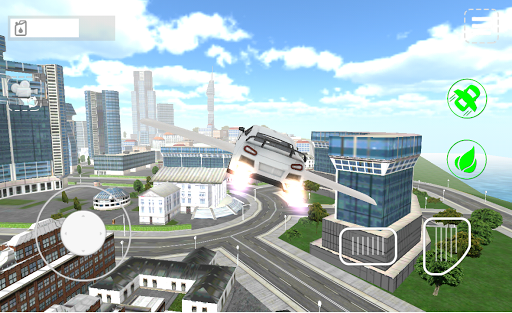 Flying Car Sim - عکس بازی موبایلی اندروید