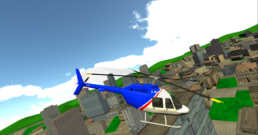 City Helicopter - Gameplay image of android game