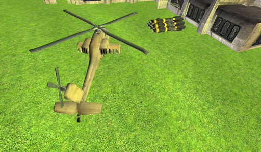 Fly Helicopter Flight Sim 3D - Gameplay image of android game