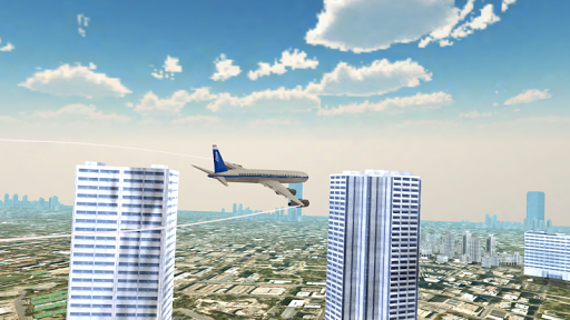 Flight Simulator City Airplane - Gameplay image of android game