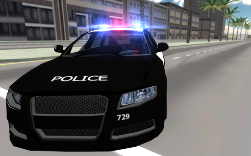 Police Car Drift 3D - Gameplay image of android game