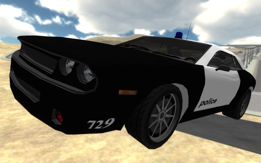 Police Car Drift 3D - Gameplay image of android game