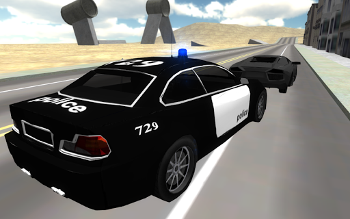 Police Car Drift 3D - Gameplay image of android game