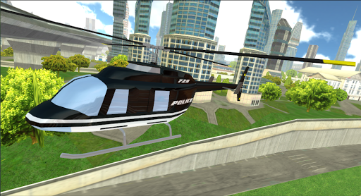 Police Helicopter Simulator 3D - Gameplay image of android game