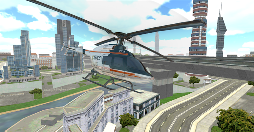 Police Helicopter Pilot 3D - Gameplay image of android game