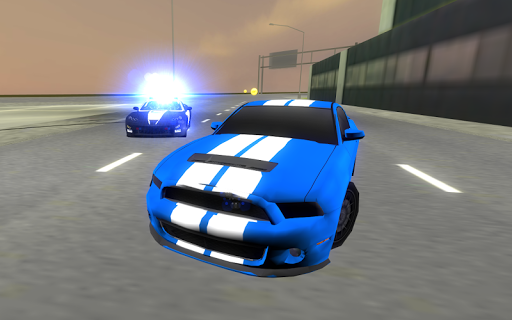 Police Real City Car Driving - Gameplay image of android game