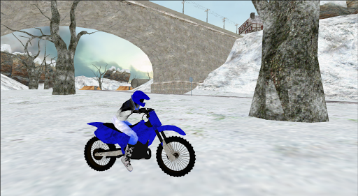 Motorbike Motocross Racing 3D - Gameplay image of android game