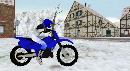 Motorbike Motocross Racing 3D - Gameplay image of android game