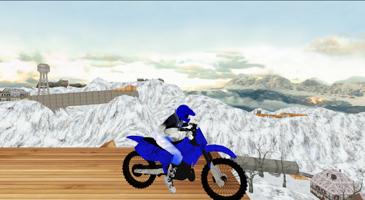 Motorbike Motocross Racing 3D - Gameplay image of android game