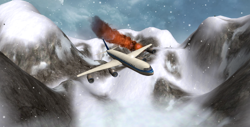 Flight Simulator Snow Plane ۳D - عکس بازی موبایلی اندروید