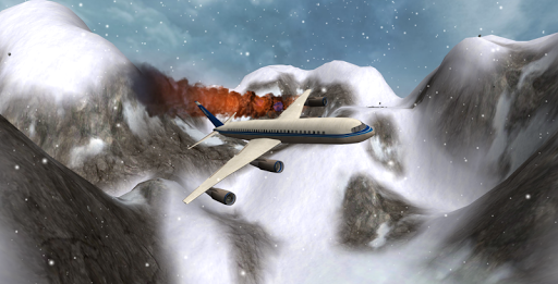 Flight Simulator Snow Plane ۳D - عکس بازی موبایلی اندروید