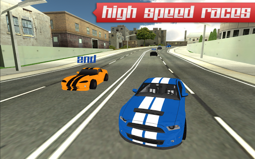 Street Racing Car Driving 3D - Gameplay image of android game