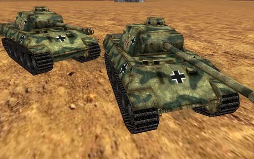 Tank Driving Simulator 3D - Gameplay image of android game