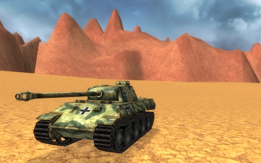 Tank Driving Simulator 3D - Gameplay image of android game