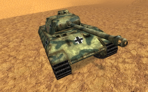 Tank Driving Simulator 3D - Gameplay image of android game