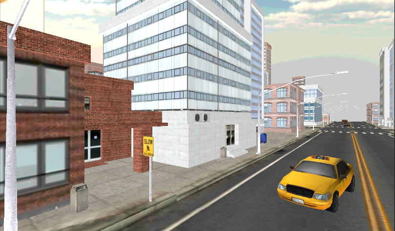 Taxi Parking 3D - Gameplay image of android game