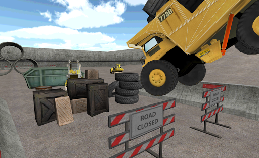 Dump Truck Driver Simulator 3D - Gameplay image of android game