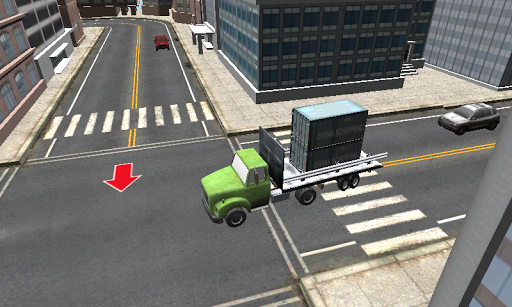 Truck Simulator 3D - Gameplay image of android game