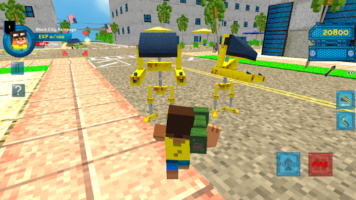 Block City Rampage - عکس بازی موبایلی اندروید