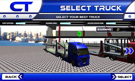 Car Transporter Parking 3D - Gameplay image of android game