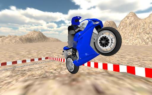 Motorbike Mountain Racing 3D - Gameplay image of android game