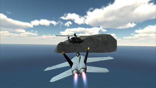 F18 Airplane Pilot Simulator - Gameplay image of android game