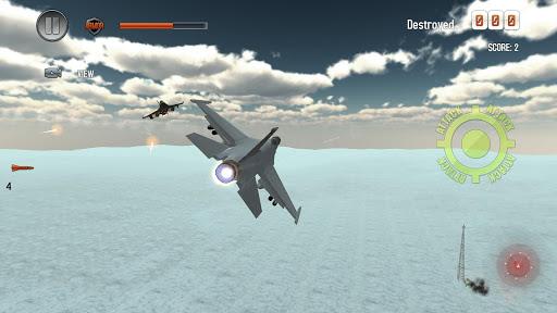 Fighter Jets Combat Simulator - Gameplay image of android game