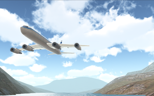 Flight Simulator Airplane - Gameplay image of android game