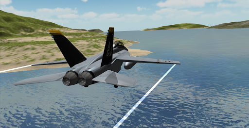 Fly Airplane F18 Jets - Gameplay image of android game