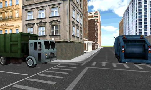 Garbage Truck Simulator - Gameplay image of android game