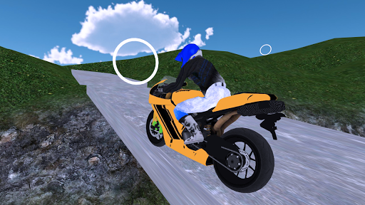 Motocross Bike Driving 3D - Gameplay image of android game