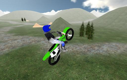 Motorbike Offroad Racing 3D - Gameplay image of android game