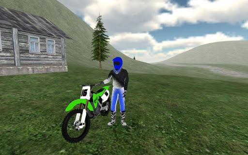 Motorbike Offroad Racing 3D - Gameplay image of android game
