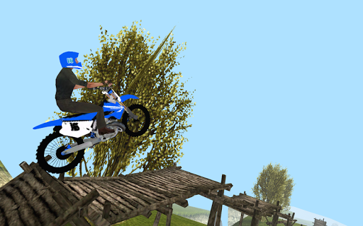 Offroad Bike Racing 3D - Gameplay image of android game