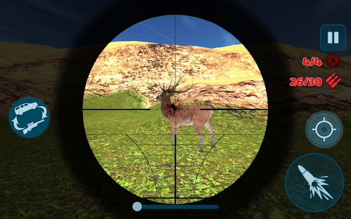 4x4 Offroad Sniper Hunter - Gameplay image of android game