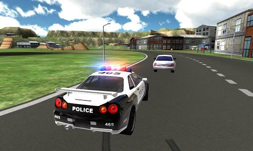 Police Super Car Driving - Gameplay image of android game