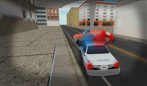 Traffic Police Car Driving 3D - Gameplay image of android game