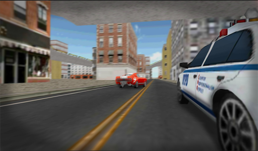 Traffic Police Car Driving 3D - Gameplay image of android game