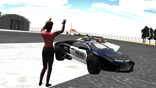 City Traffic Police Driving - Gameplay image of android game
