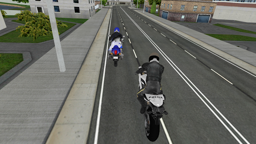 Motorbike Driving Simulator - Gameplay image of android game