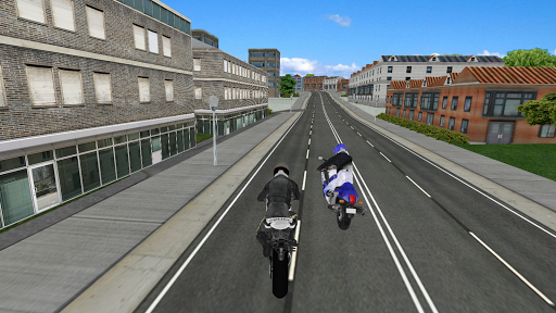 Motorbike Driving Simulator - Gameplay image of android game