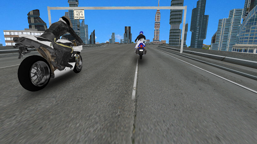 Motorbike Driving Simulator - Gameplay image of android game