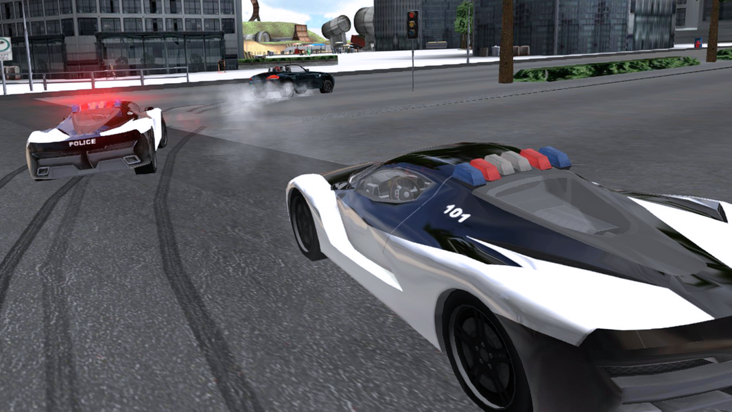 Police Chase Car Drifting - عکس بازی موبایلی اندروید