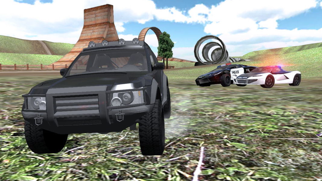 Police Chase Car Drifting - عکس بازی موبایلی اندروید