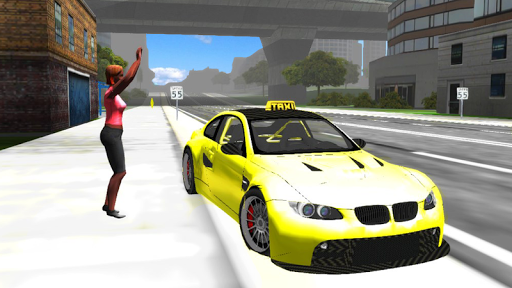 Taxi Driving Simulator - Gameplay image of android game