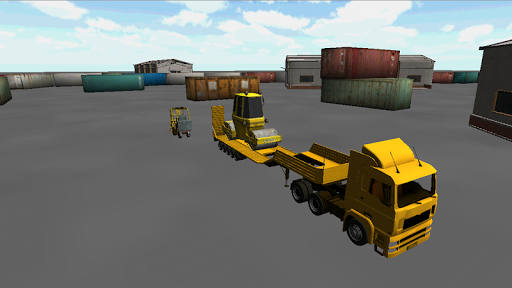 Car Transporter Simulator 3D - Gameplay image of android game