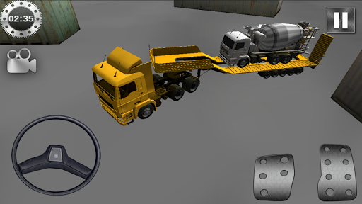 Car Transporter Simulator 3D - Gameplay image of android game